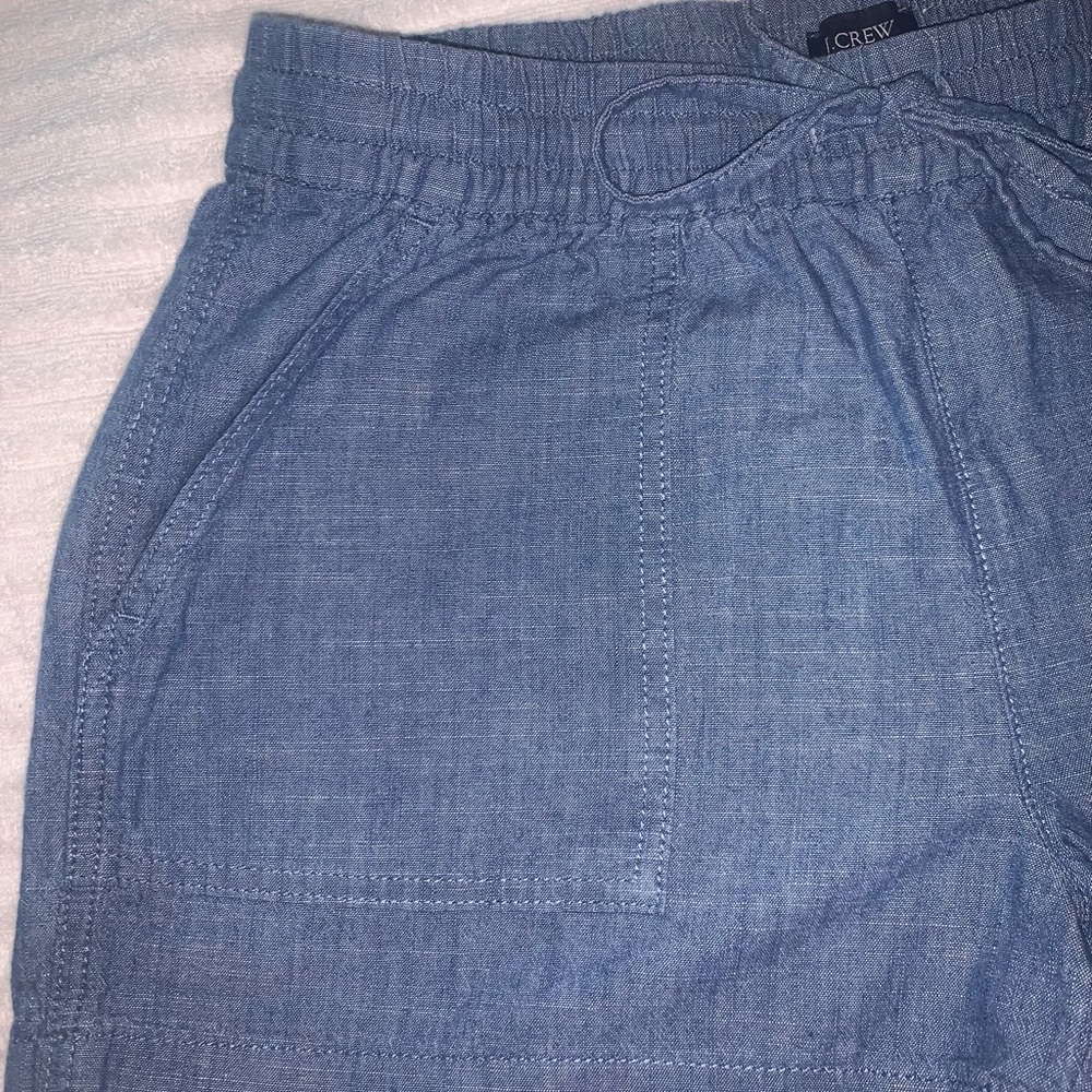 J. Crew Chambray Drawstring Short - image 2